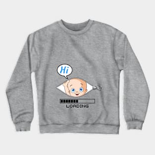 Loading Hi illustration Crewneck Sweatshirt